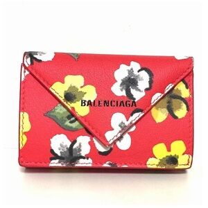 Balenciaga Paper Trifold Wallet